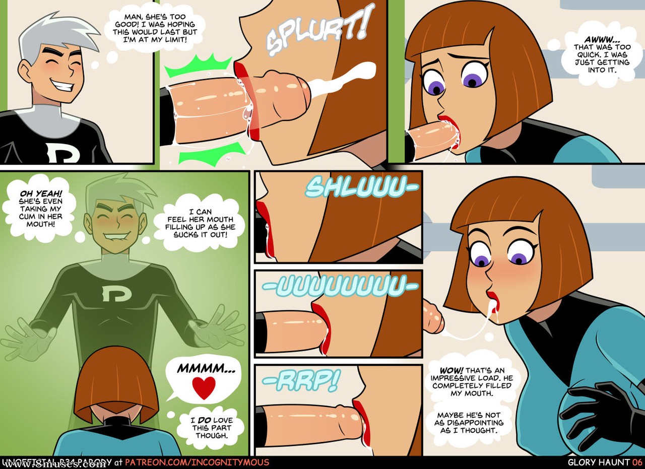 Danny Phantom hentai incest with mom — page 7