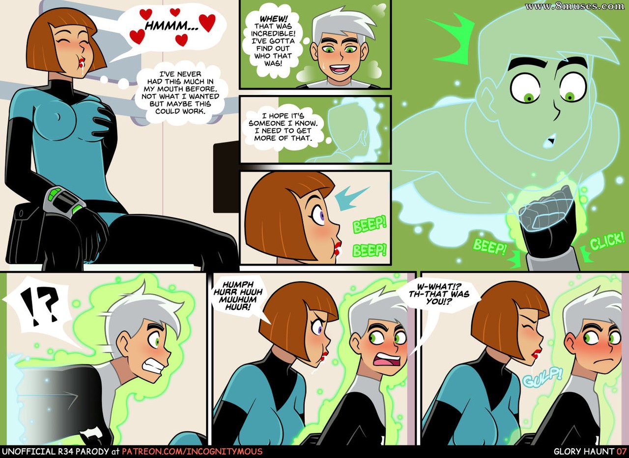 Danny Phantom hentai incest with mom — page 8