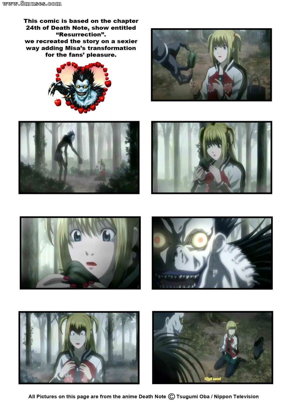 Death Note Porn: Ryuk y Misa fucking — page 27