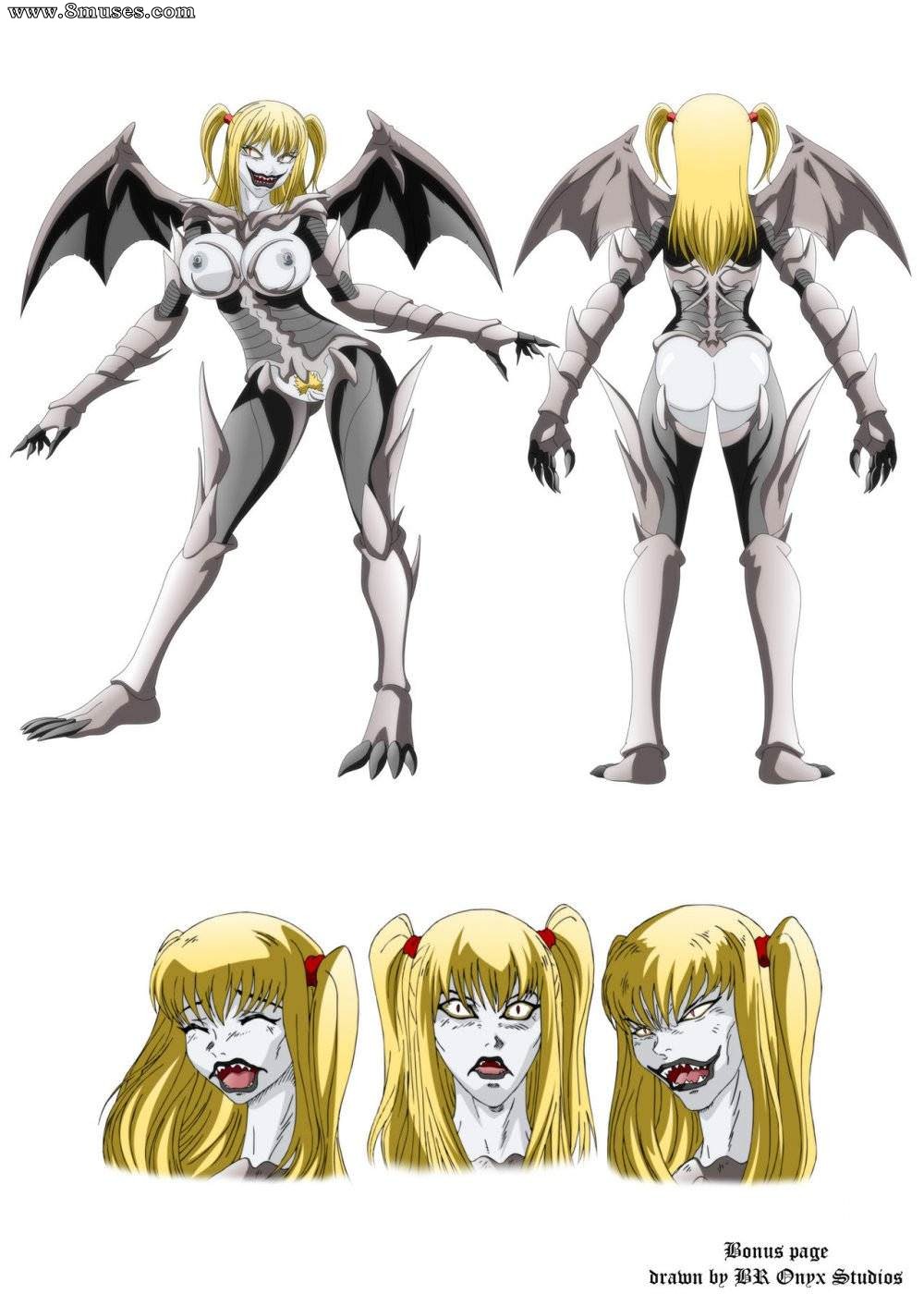 Death Note Porn: Ryuk y Misa fucking — page 30