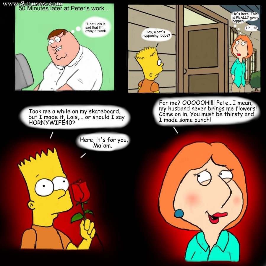 Family Guy Bart simpson and Lois Griffin fucking — page 19