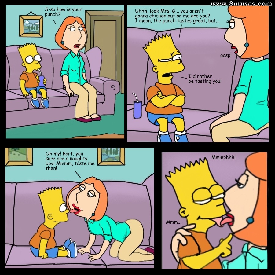Family Guy Bart simpson and Lois Griffin fucking — page 20