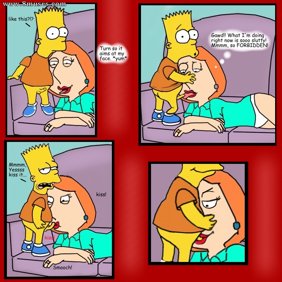 Family Guy Bart simpson and Lois Griffin fucking — page 22