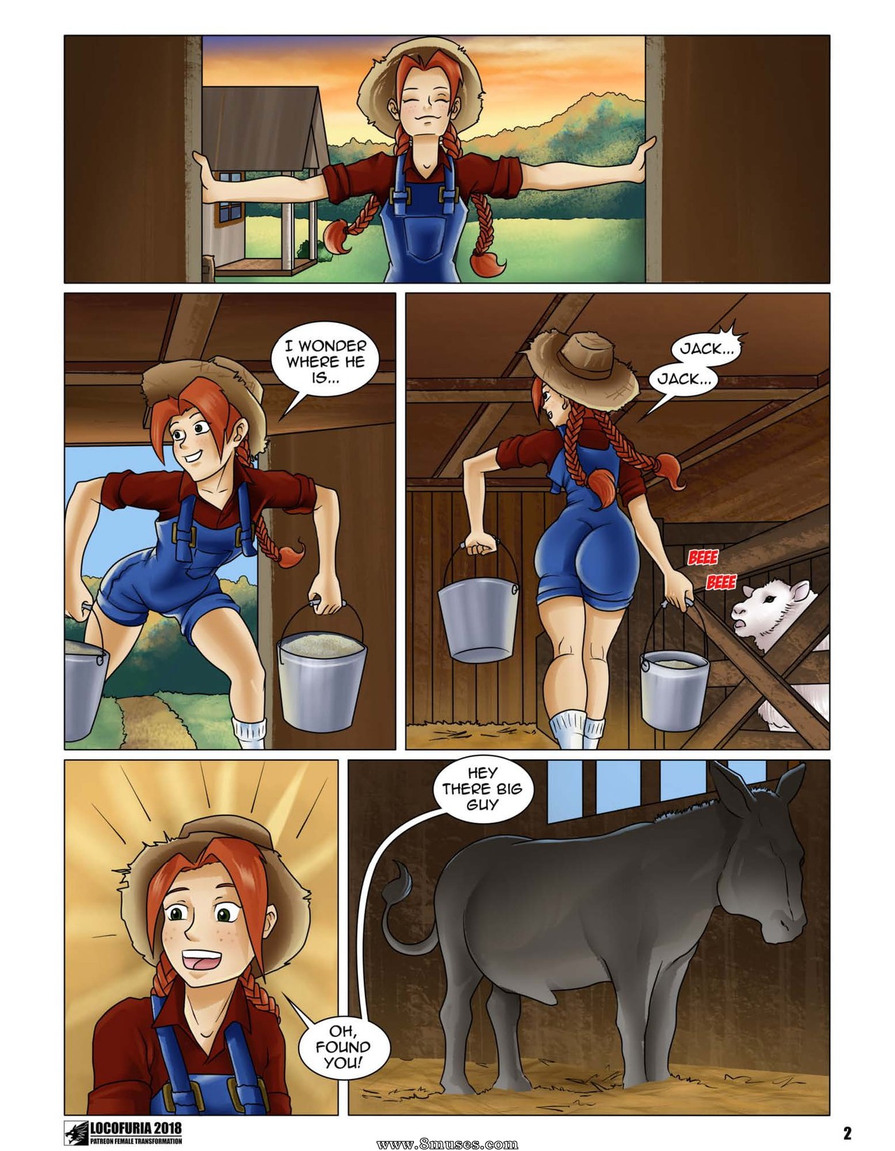 Fucking a donkey / Furry Comics — page 5