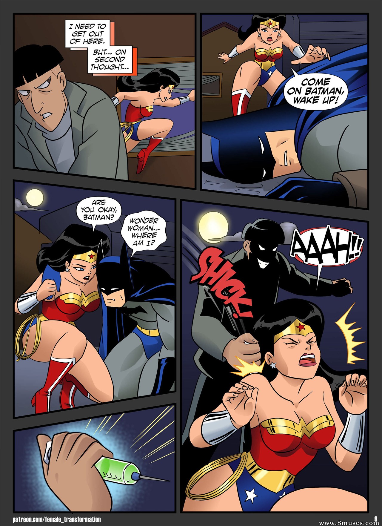Furry: Wonder Woman vs Werewolf — page 9