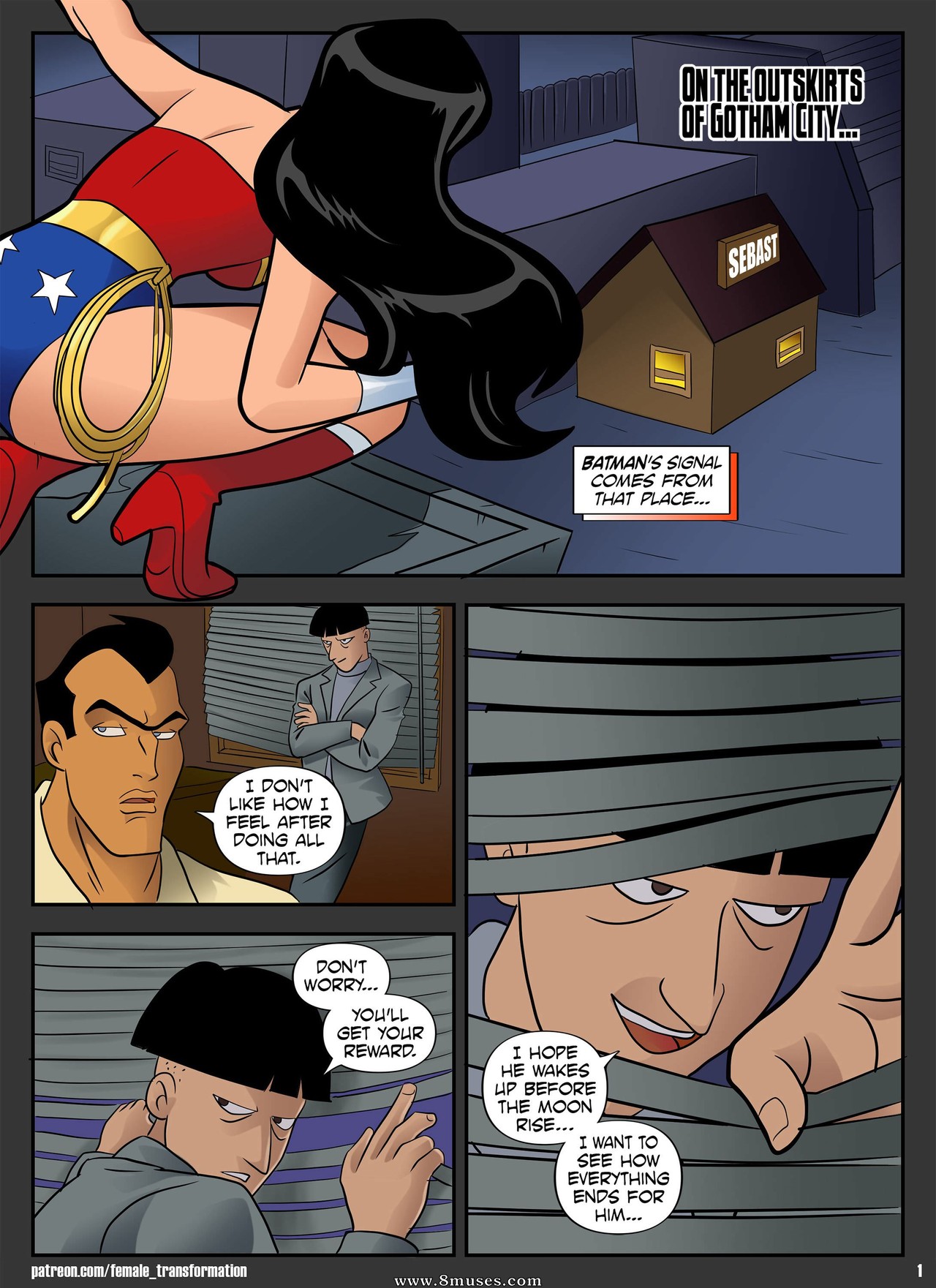 Furry: Wonder Woman vs Werewolf