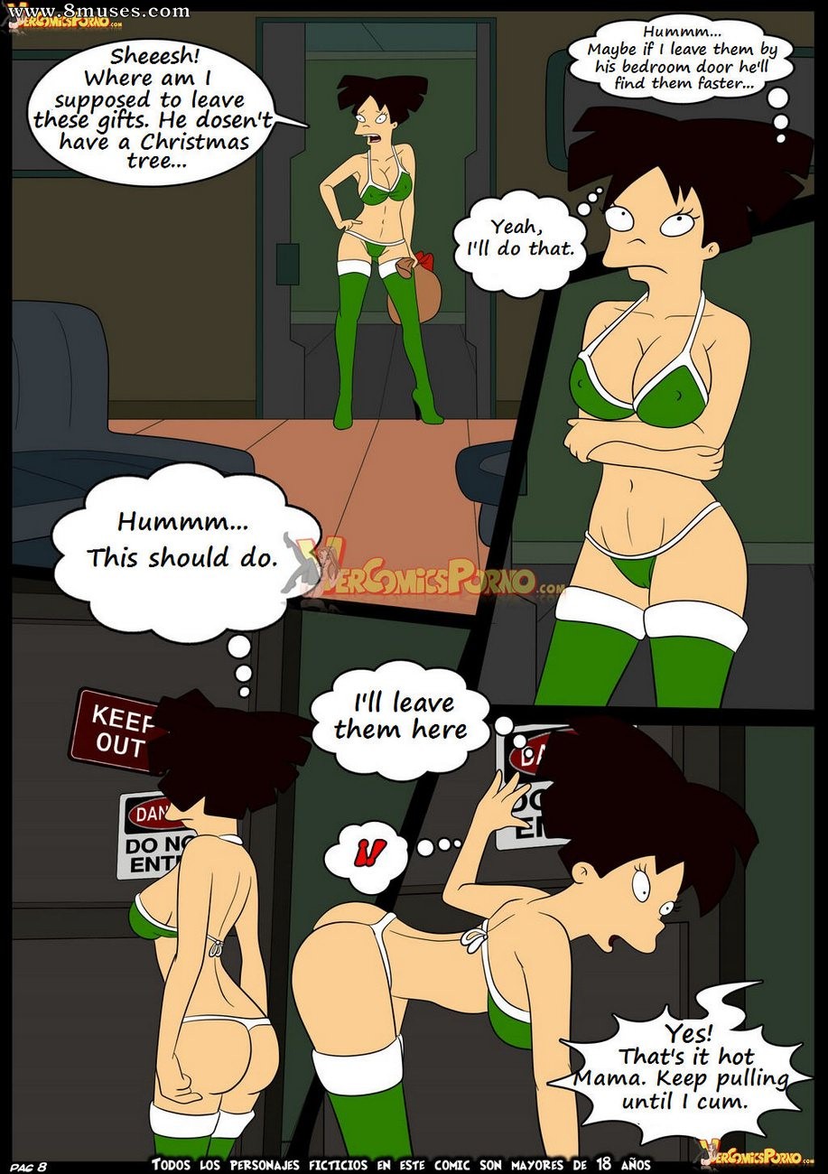 Futurama Porn Comic Christmas sex — page 9