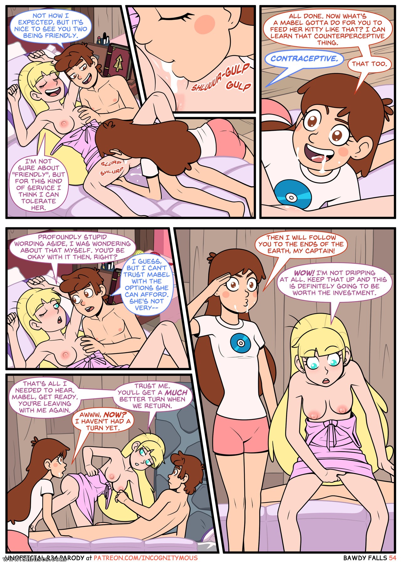 Gravity Falls Porn: Bawdy Falls — page 55