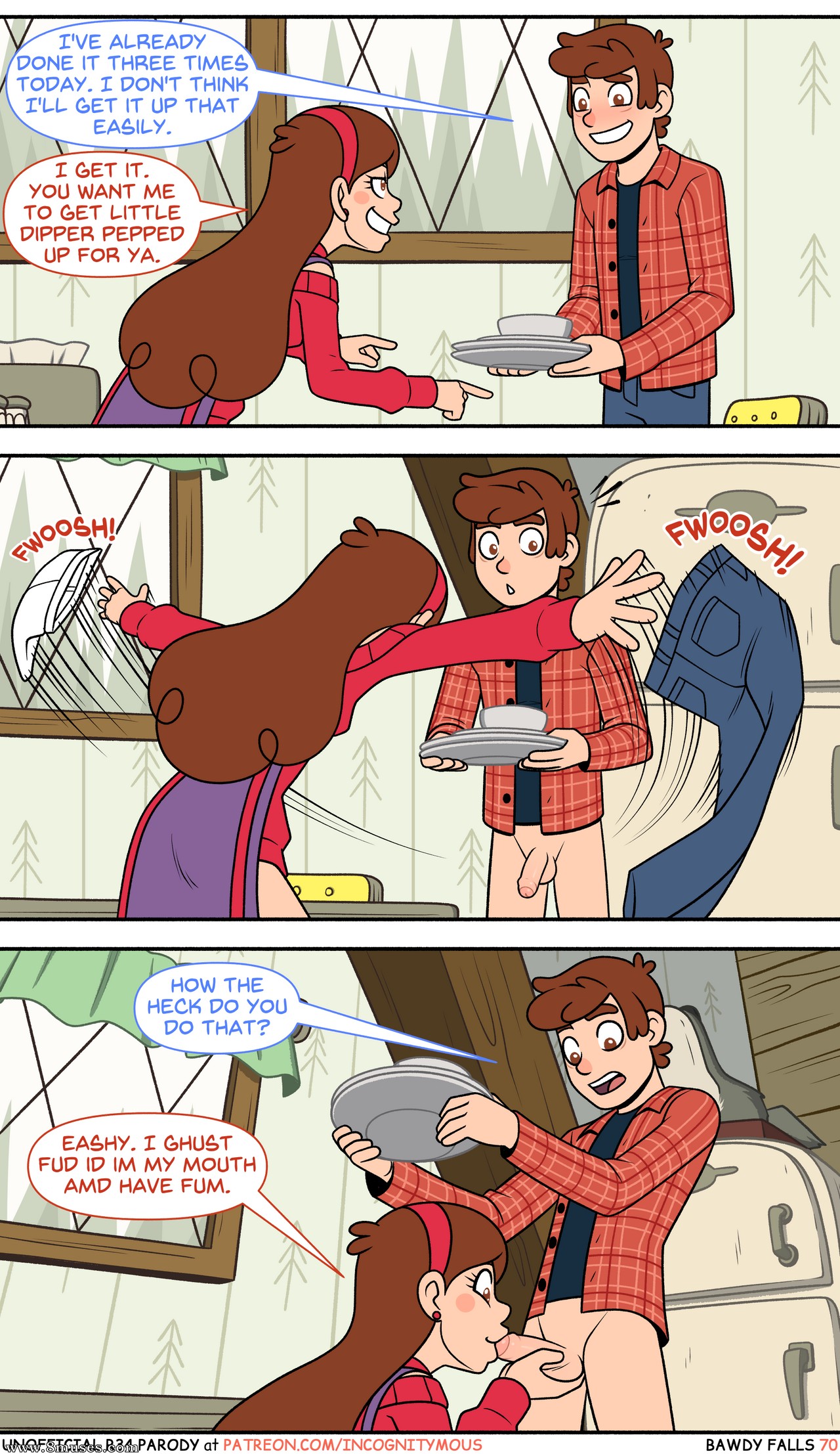 Gravity Falls Porn: Bawdy Falls — page 71