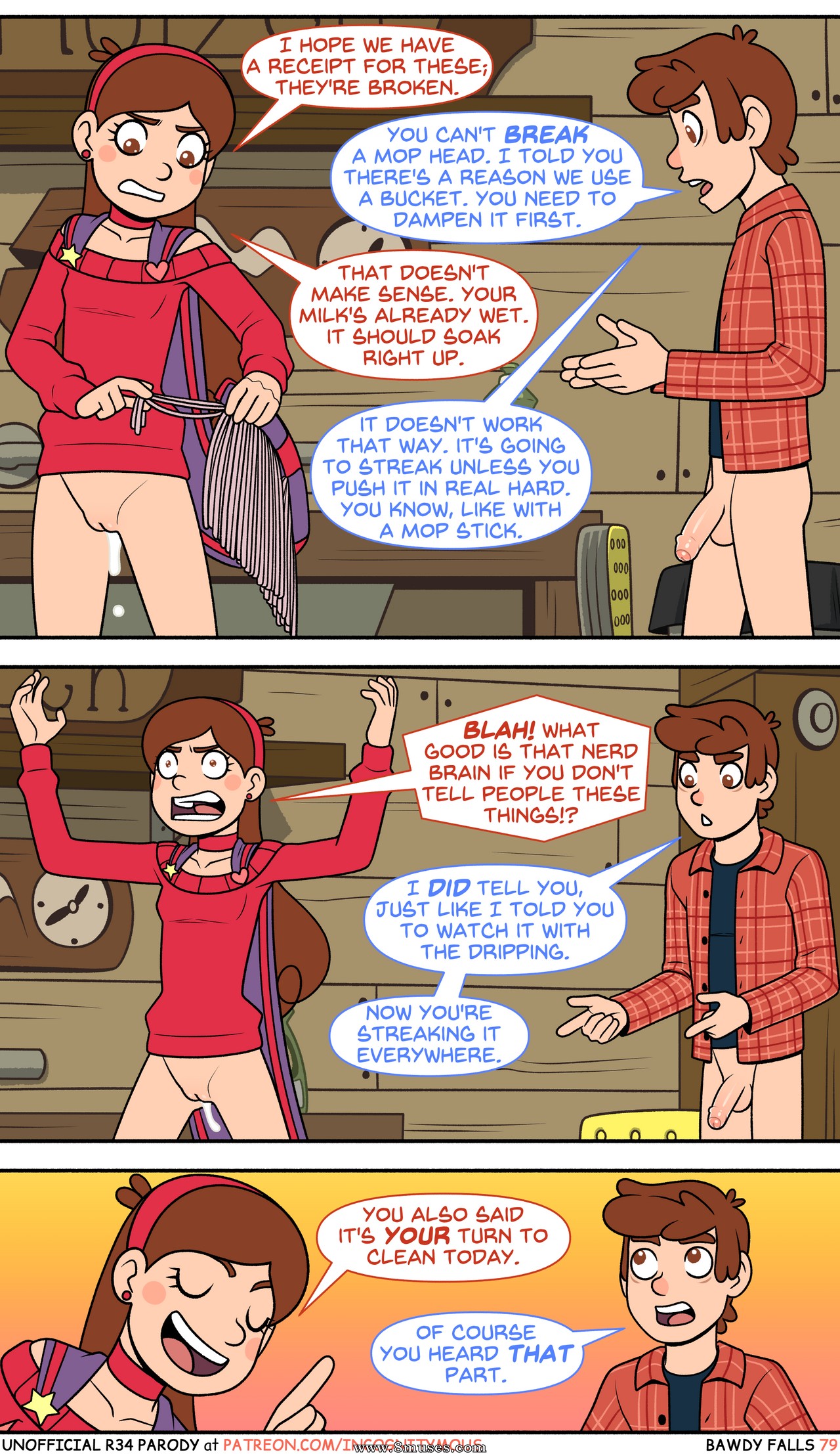 Gravity Falls Porn: Bawdy Falls — page 80