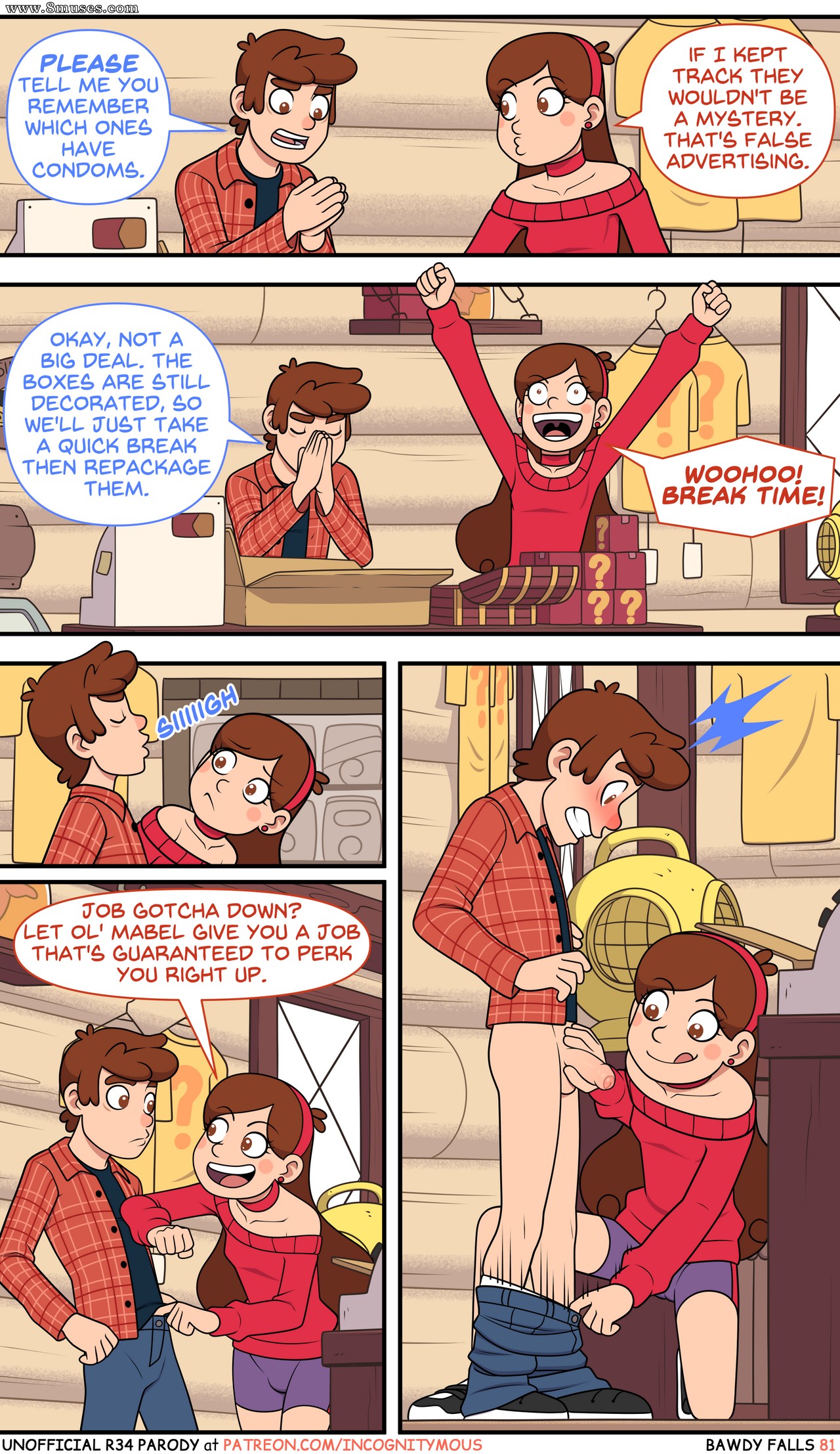 Gravity Falls Porn: Bawdy Falls — page 82