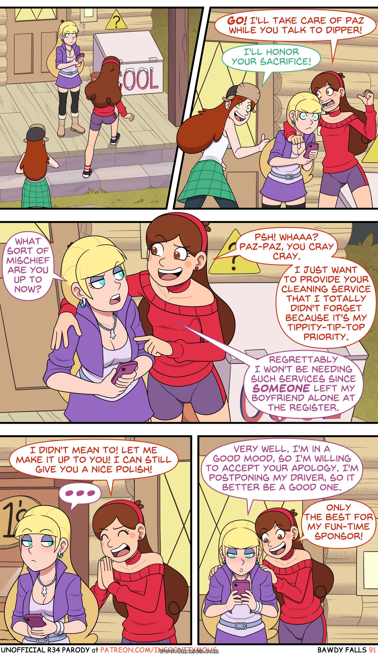 Gravity Falls Porn: Bawdy Falls — page 92