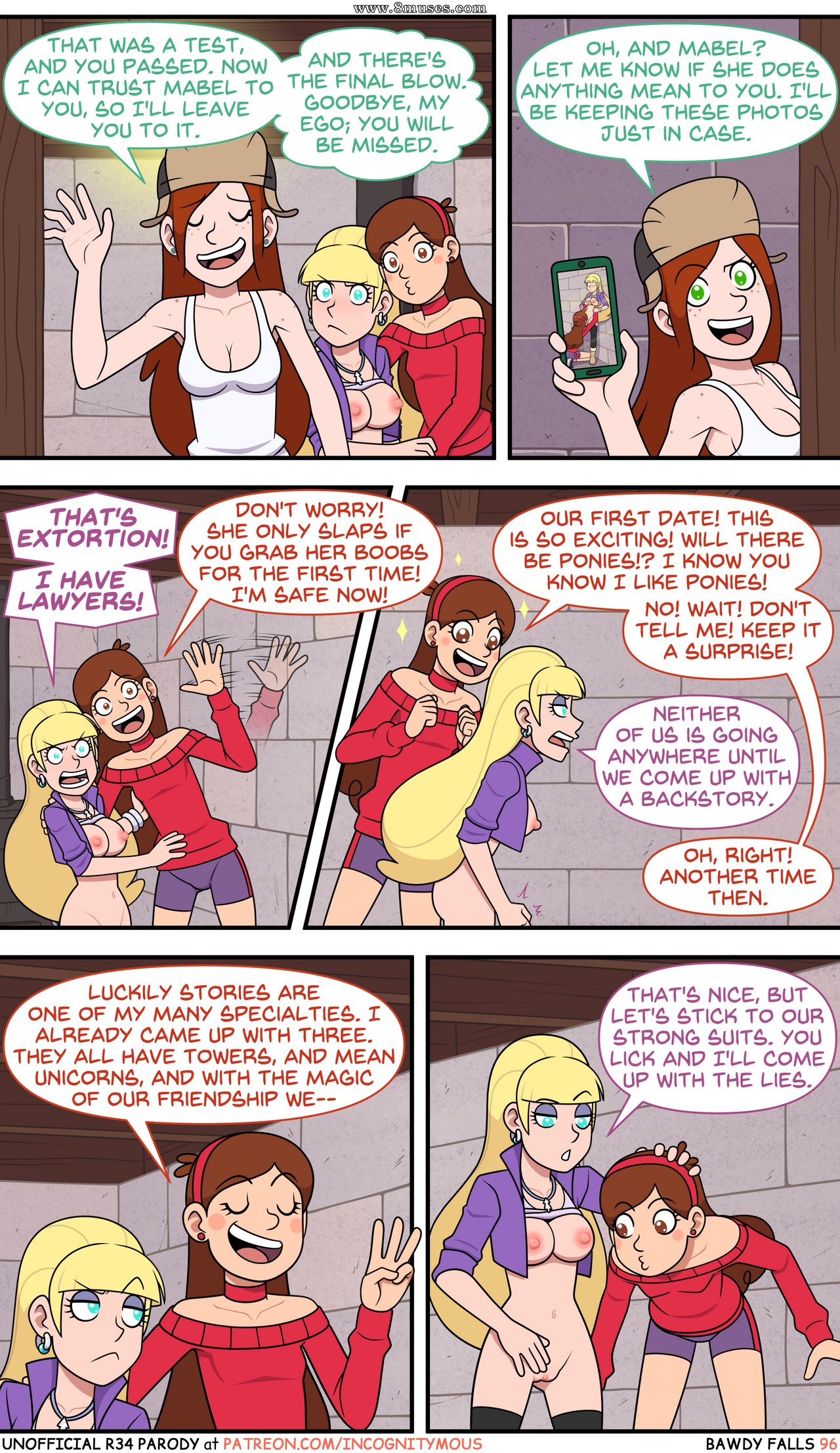 Gravity Falls Porn: Bawdy Falls — page 96