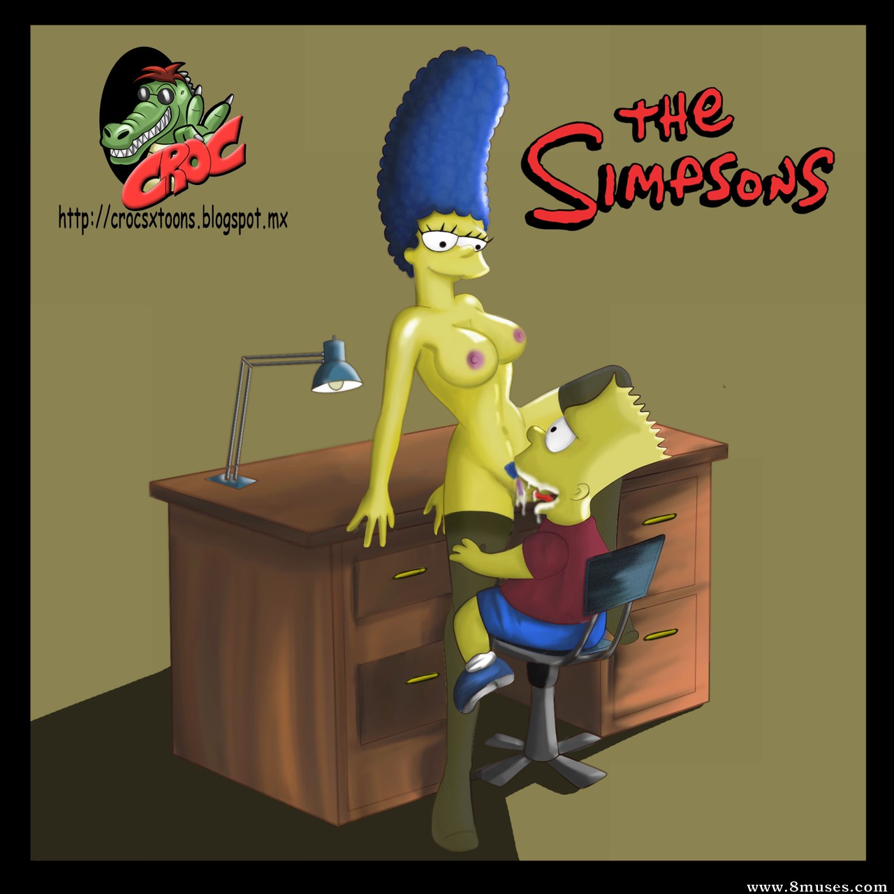 Incest: Marge Simpson fucking with Bart — page 5