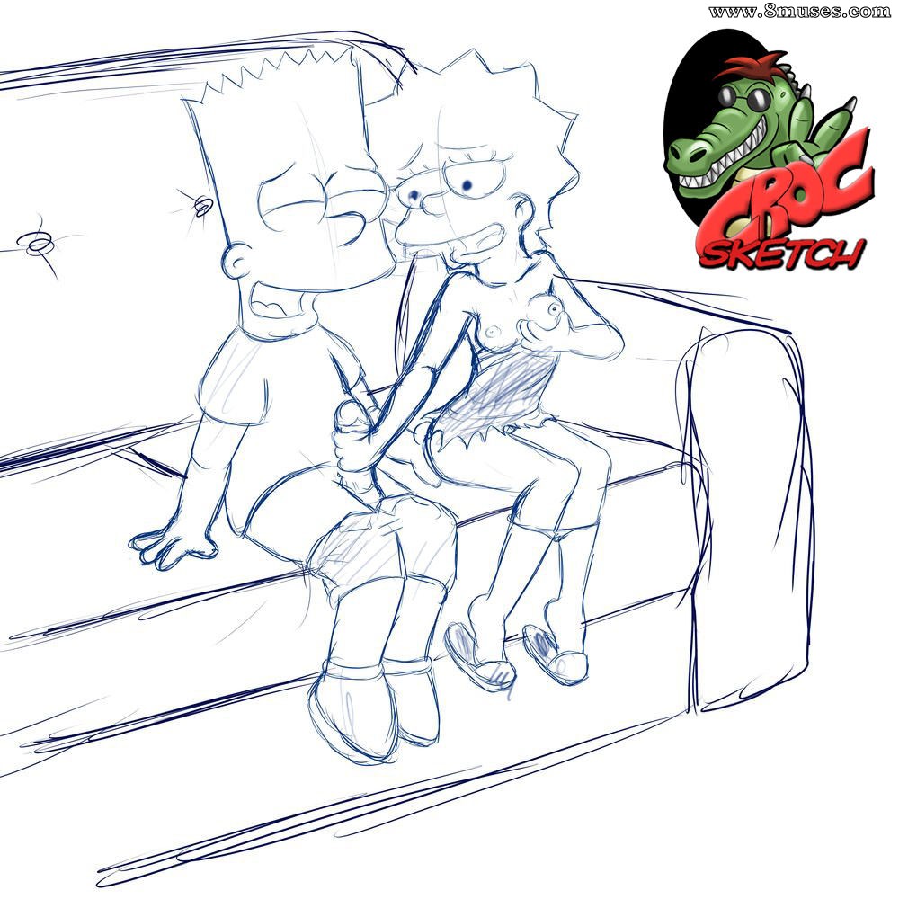 Incest: Marge Simpson fucking with Bart — page 8