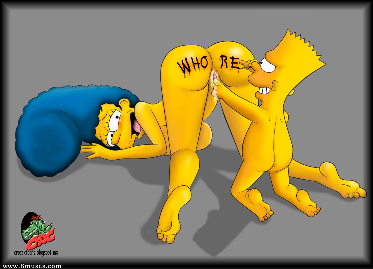 Incest: Marge Simpson fucking with Bart — page 24