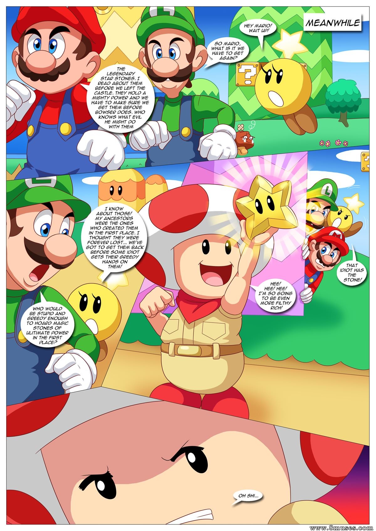 Mario Hentai fucking princess Peach — page 8