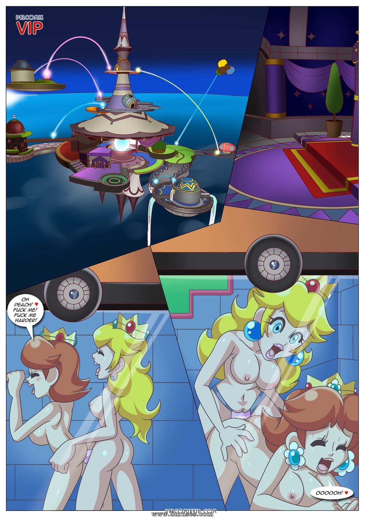 Mario Hentai fucking princess Peach — page 18