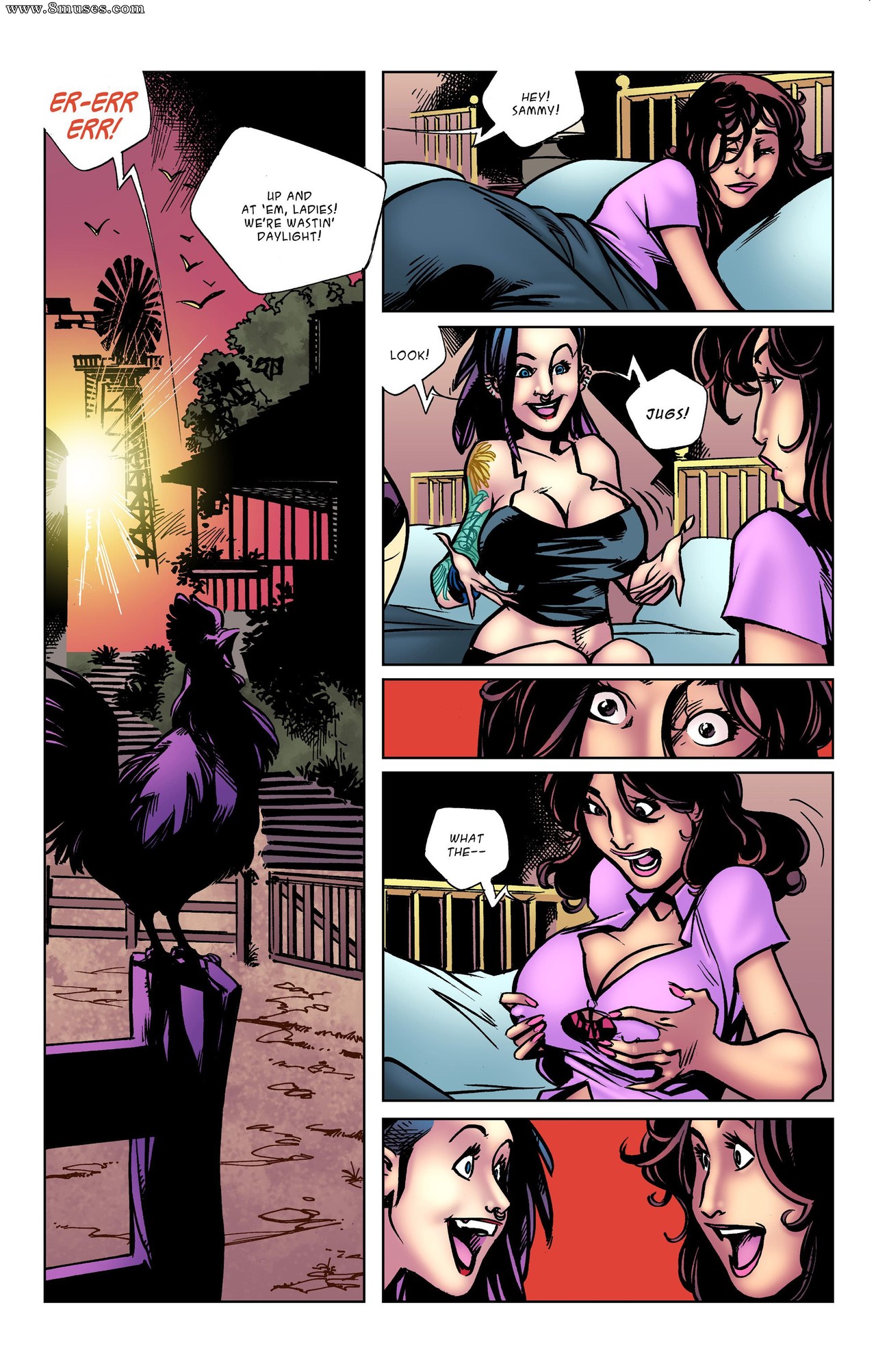 Milffur: Cow woman fucking — page 8