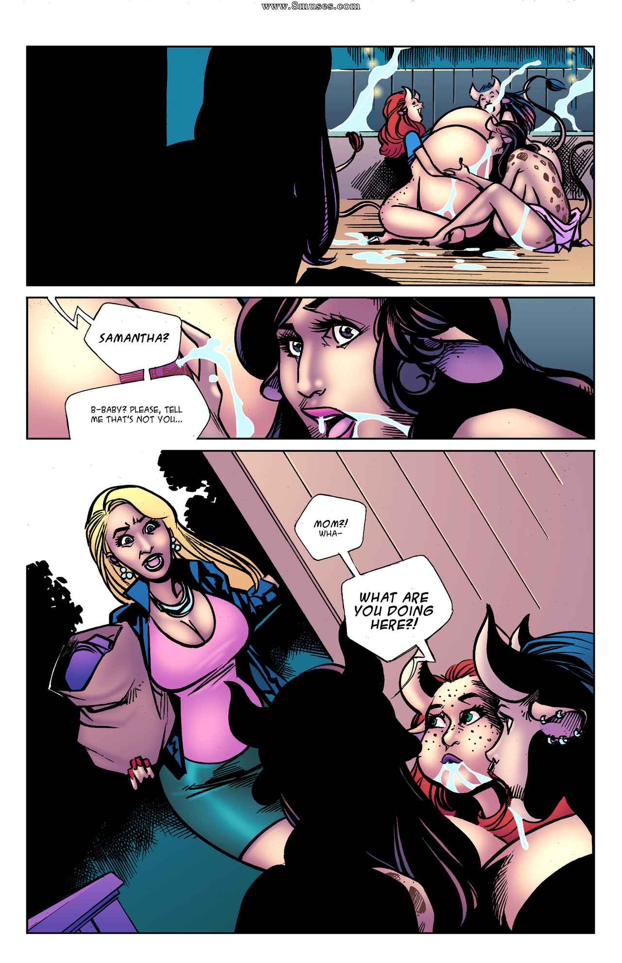 Milffur: Cow woman fucking — page 38
