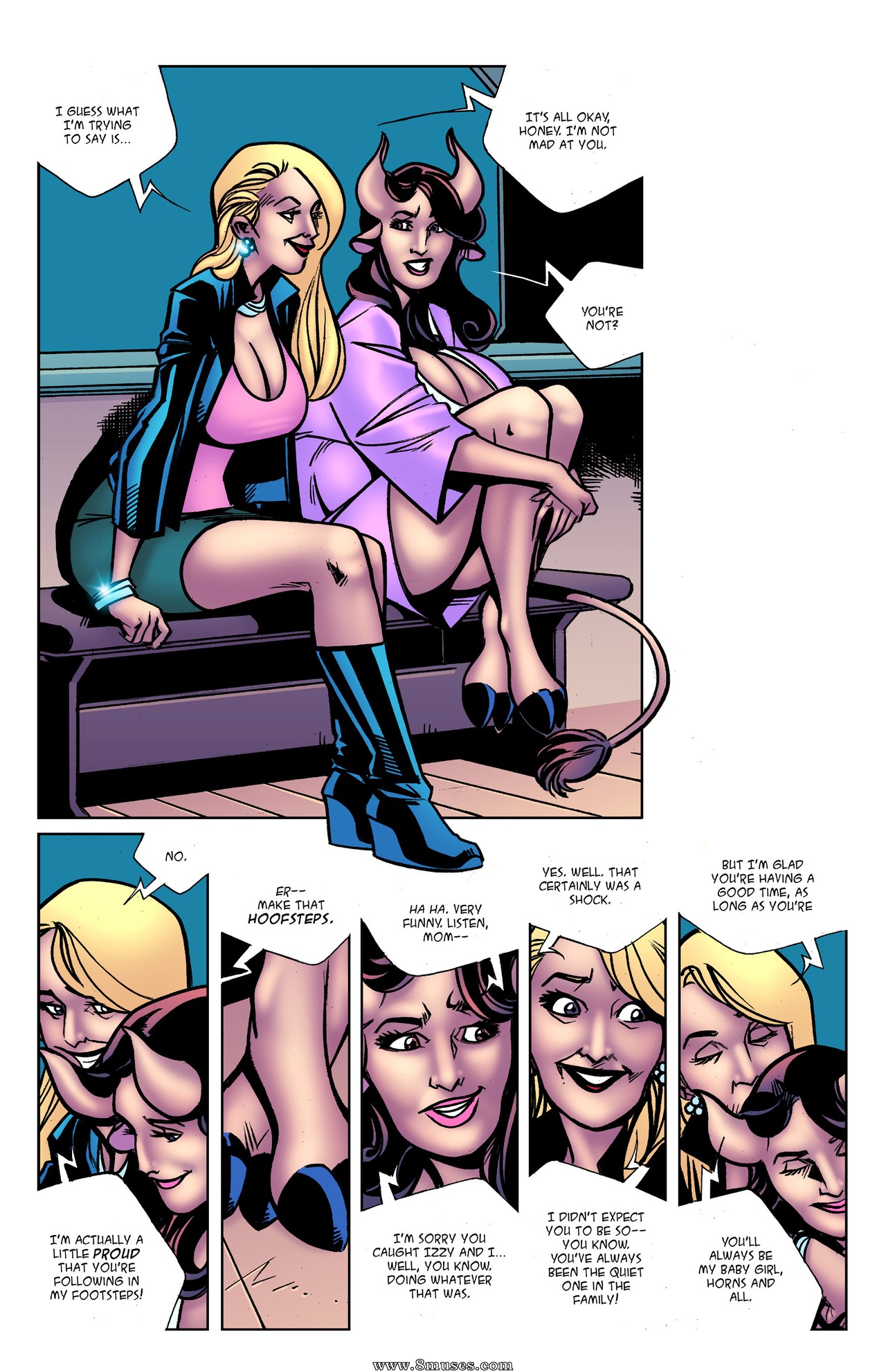 Milffur: Cow woman fucking — page 45