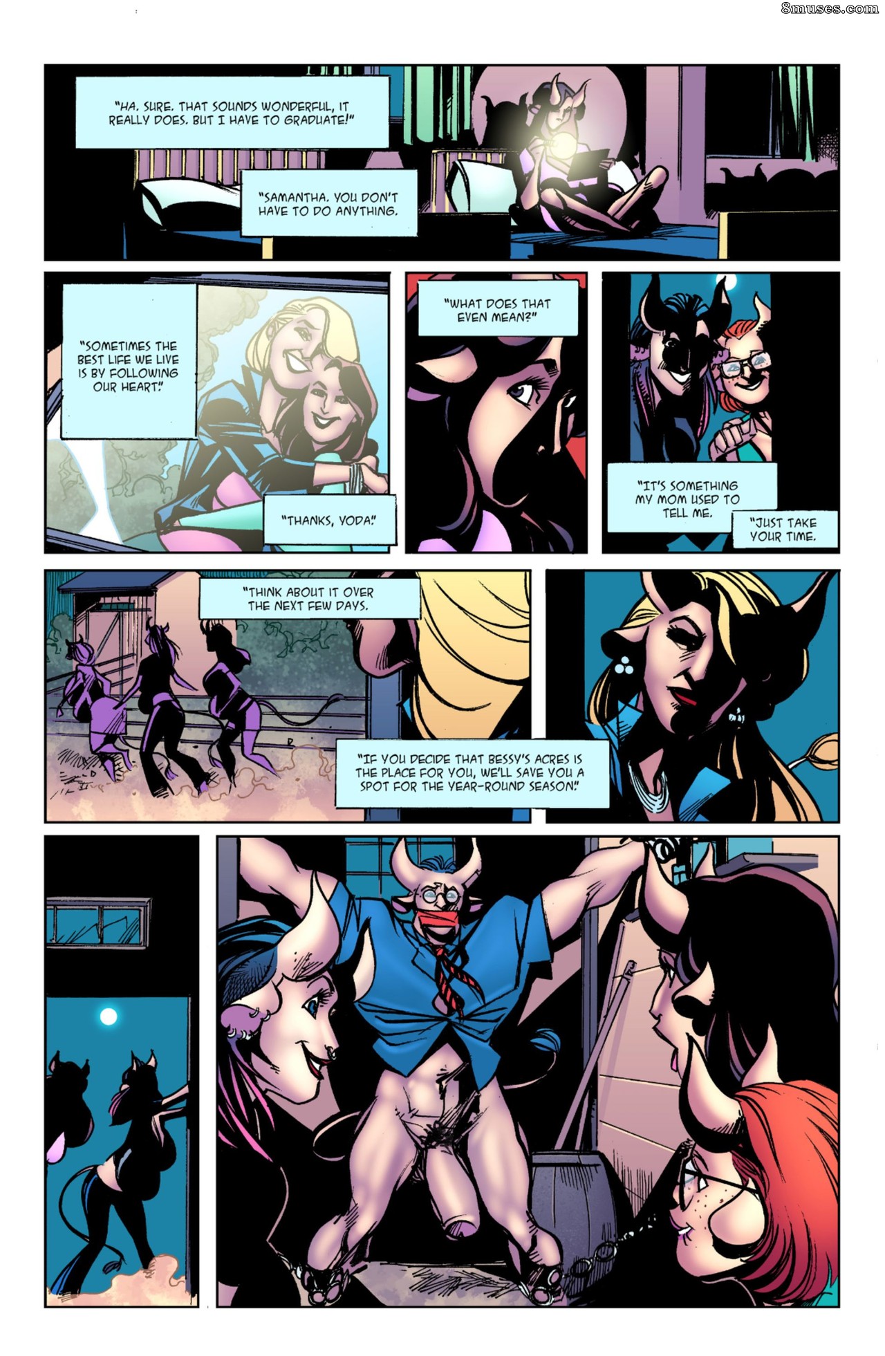 Milffur: Cow woman fucking — page 61