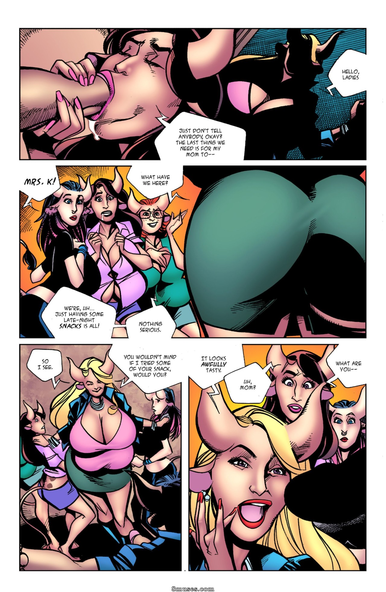 Milffur: Cow woman fucking — page 63