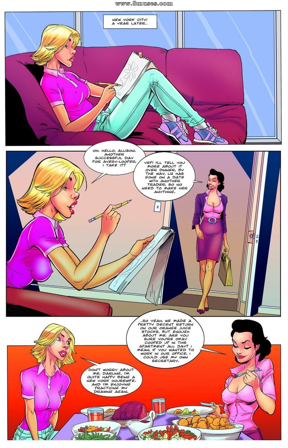 Milfs: My 50ft Lover — page 35