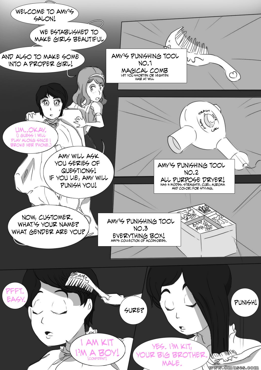 My Little Sister Amy — page 28
