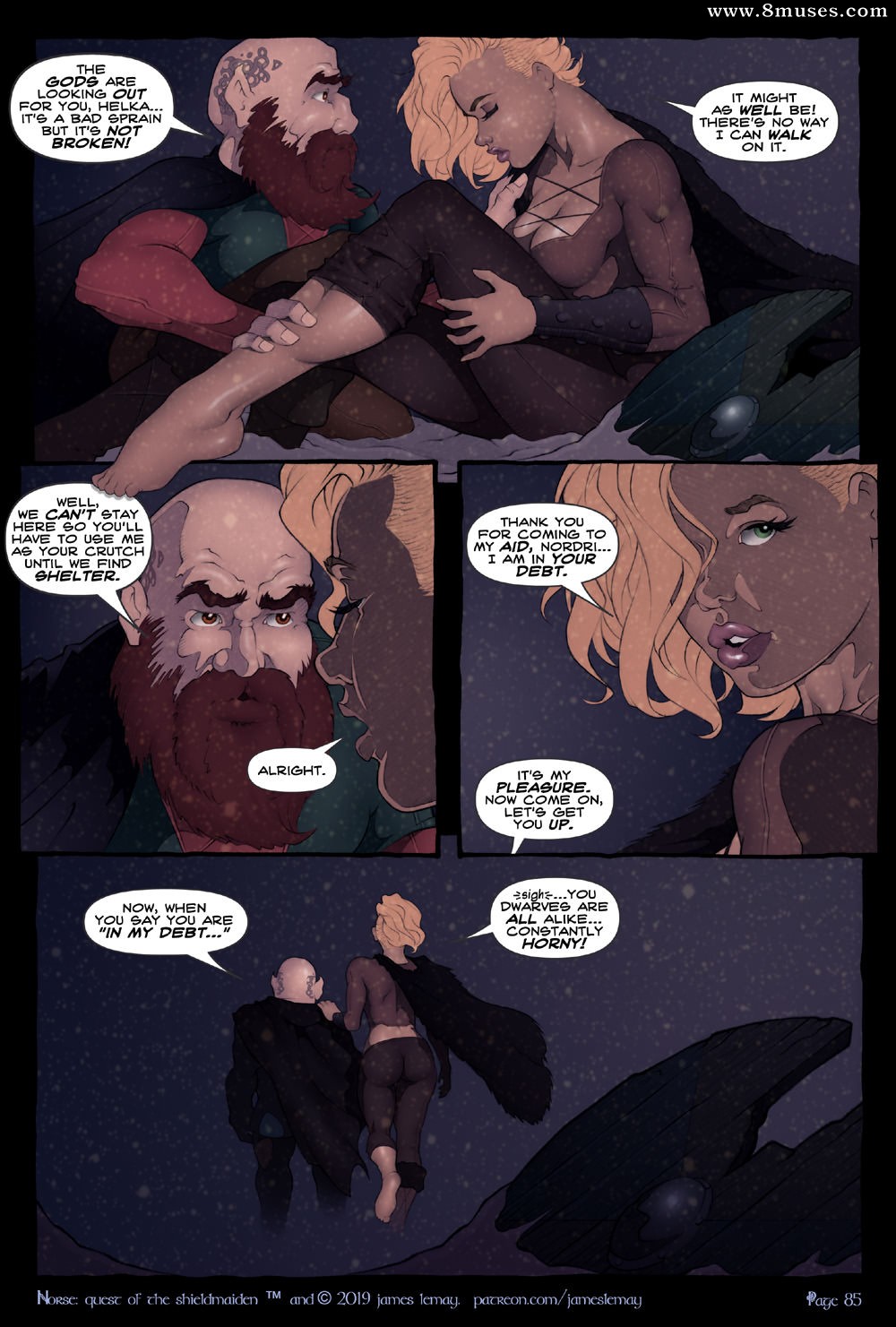 Norse Quest of the Shield Maiden — page 85