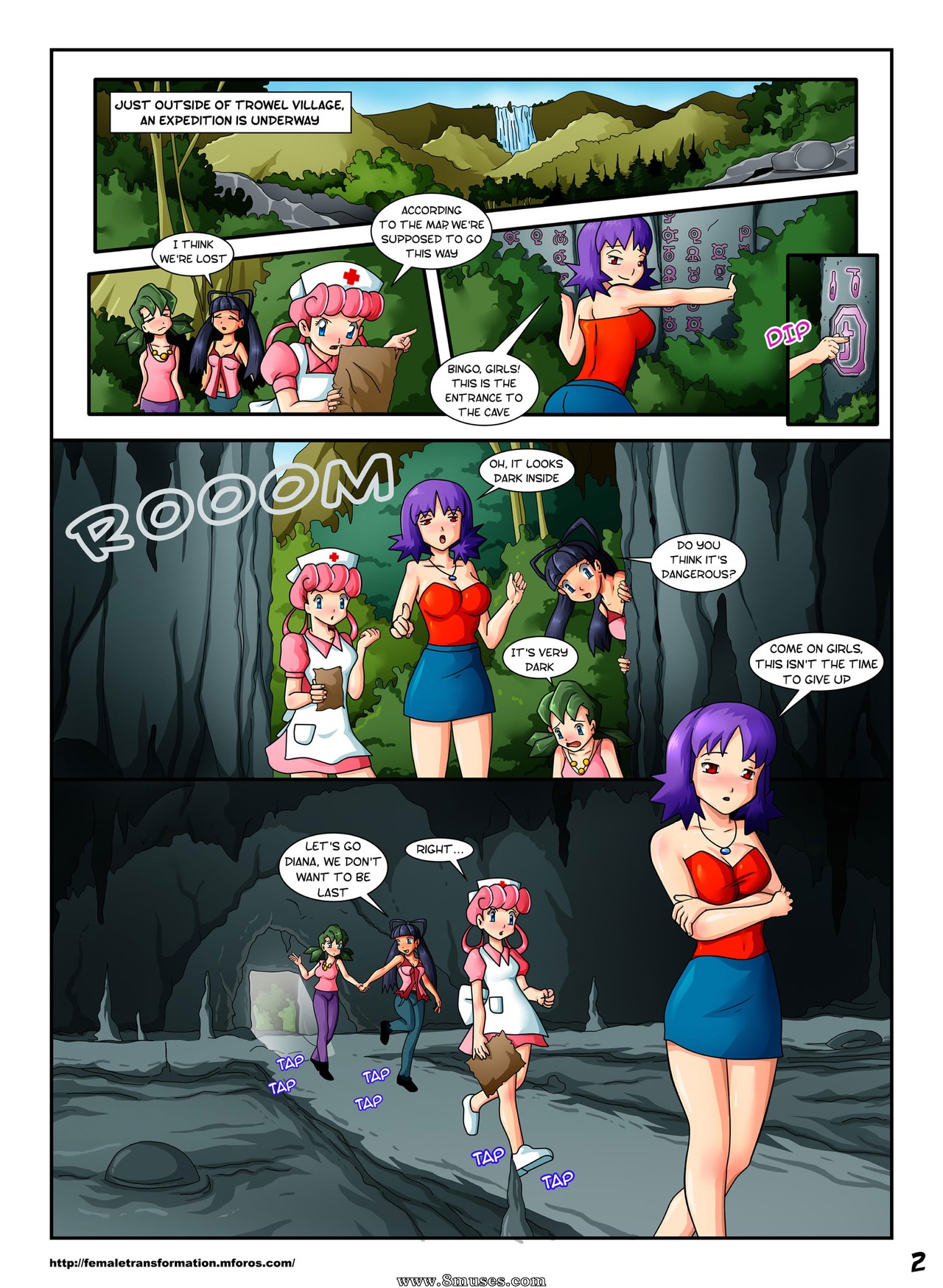 Nurse Joy fucking with Mewtwo / Pokeporn — page 5