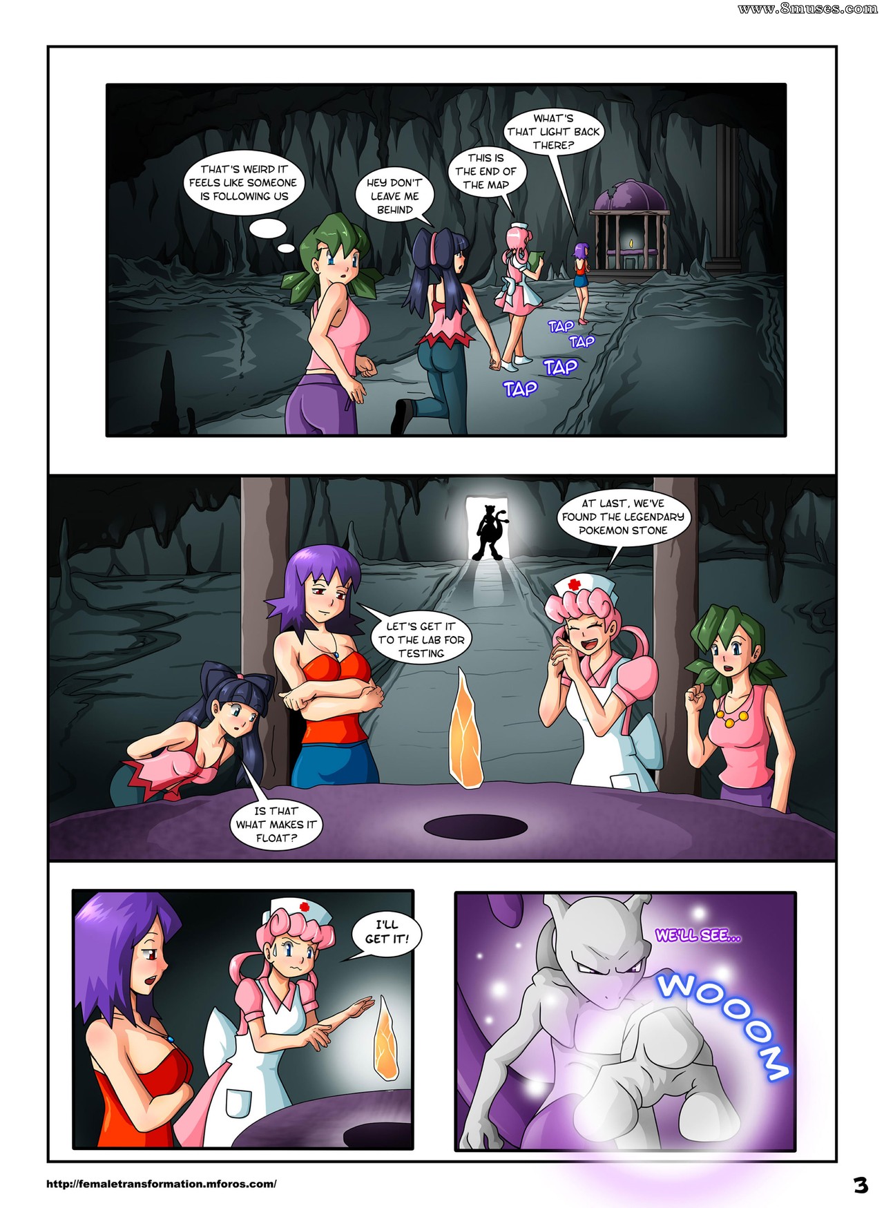 Nurse Joy fucking with Mewtwo / Pokeporn — page 6