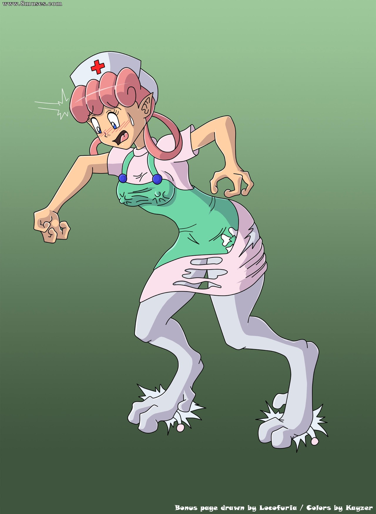 Nurse Joy fucking with Mewtwo / Pokeporn — page 21