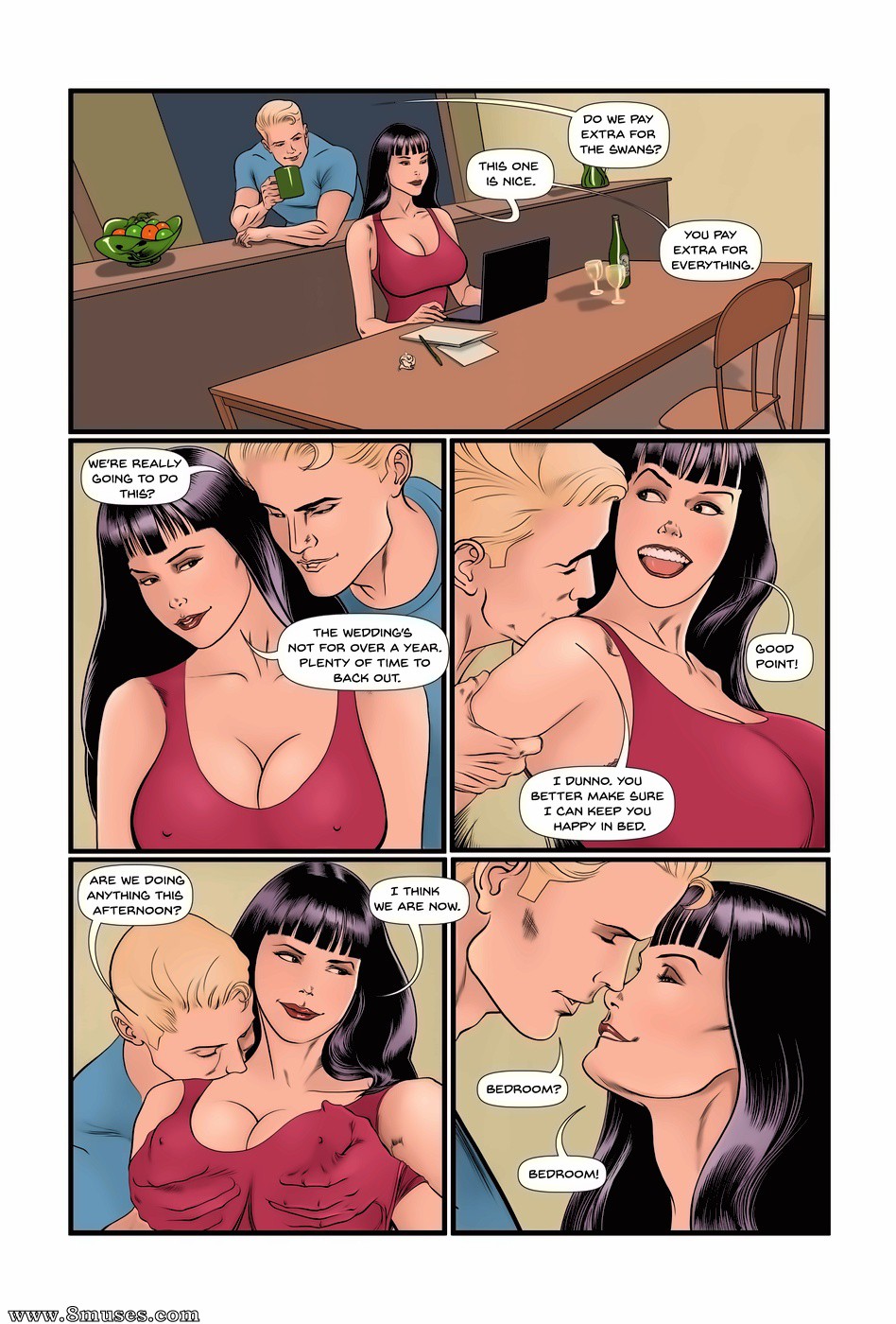 Orgy after the show: A very sweet Milf — page 28