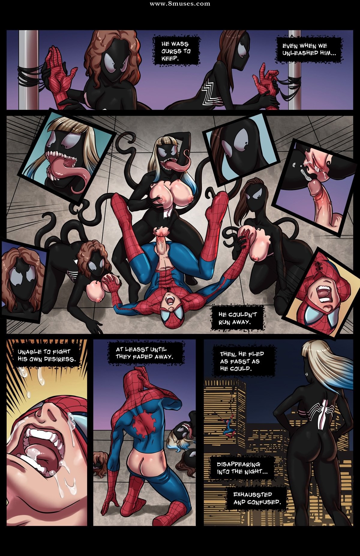 Orgy Venom and Spider-Man — page 9
