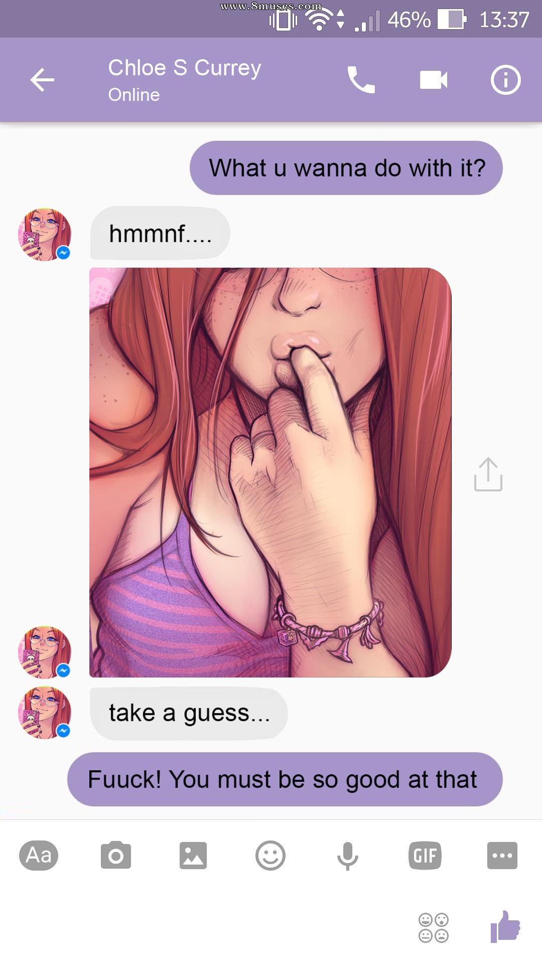 Porn Chat with Chloe — page 6