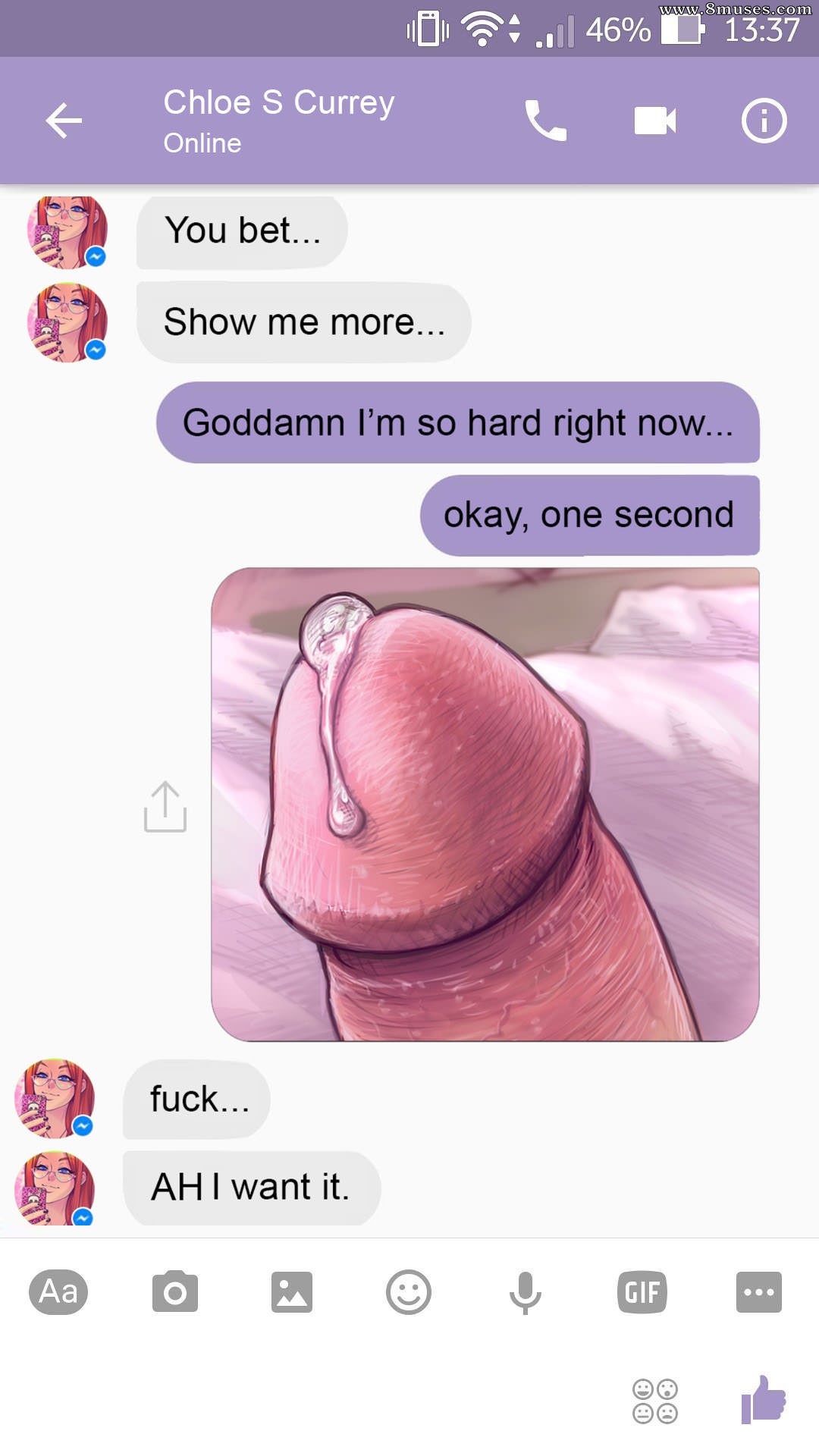 Porn Chat with Chloe — page 7