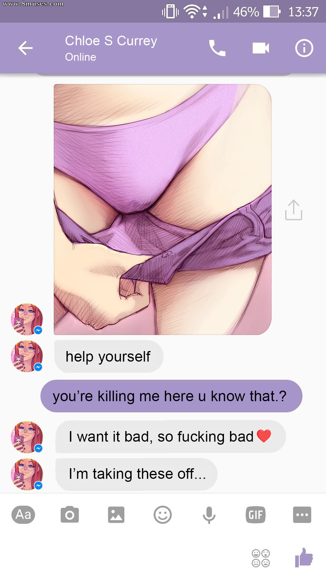 Porn Chat with Chloe — page 13