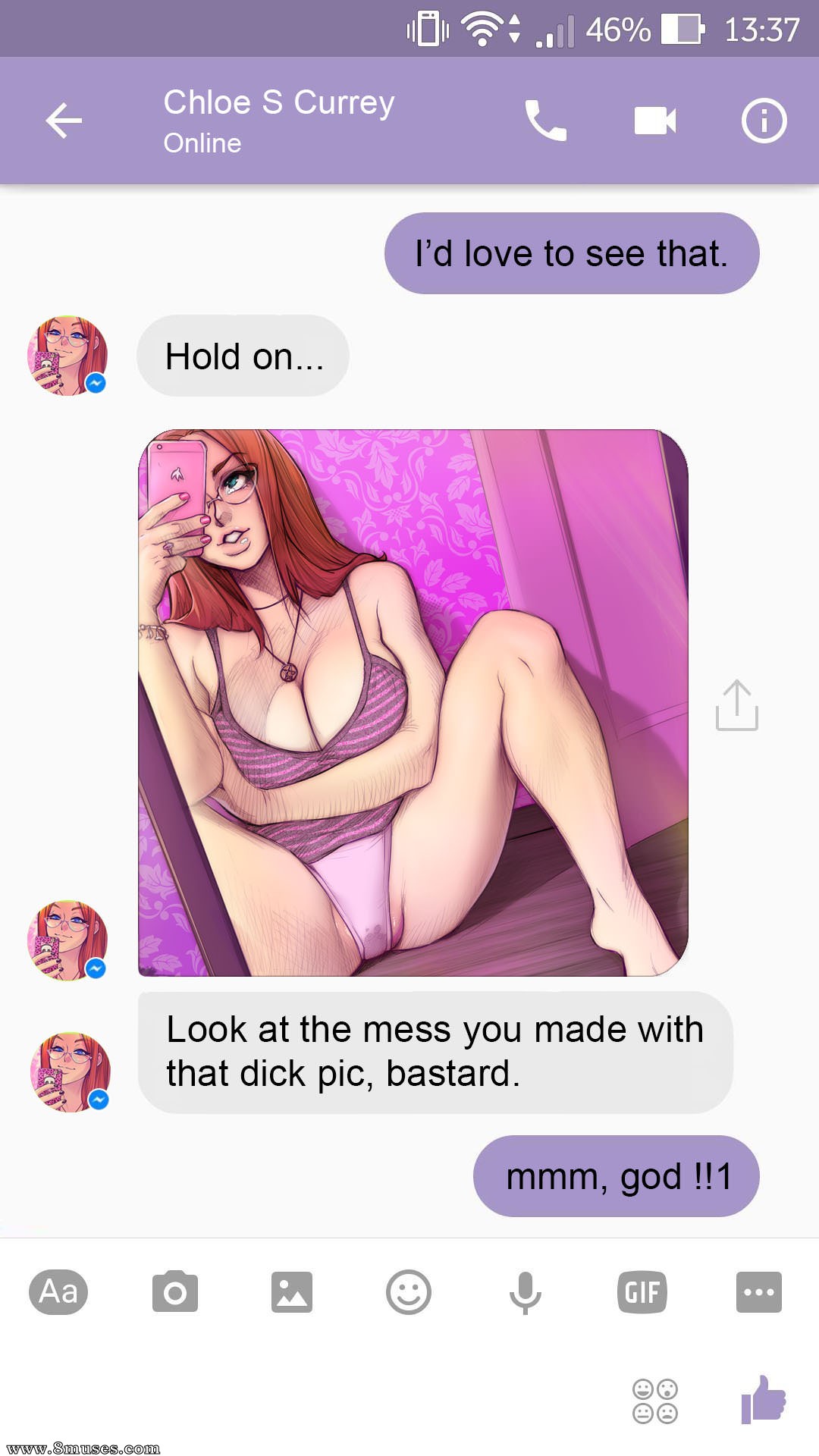 Porn Chat with Chloe — page 15