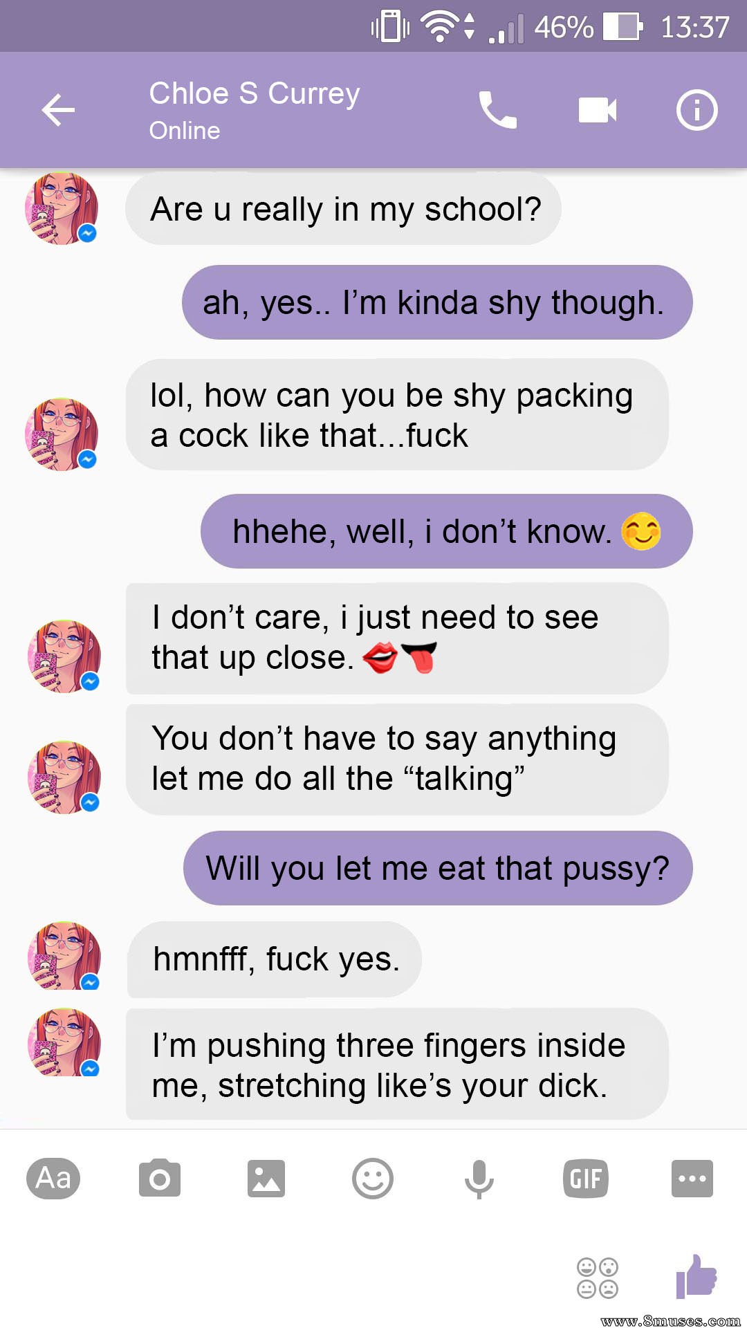 Porn Chat with Chloe — page 19