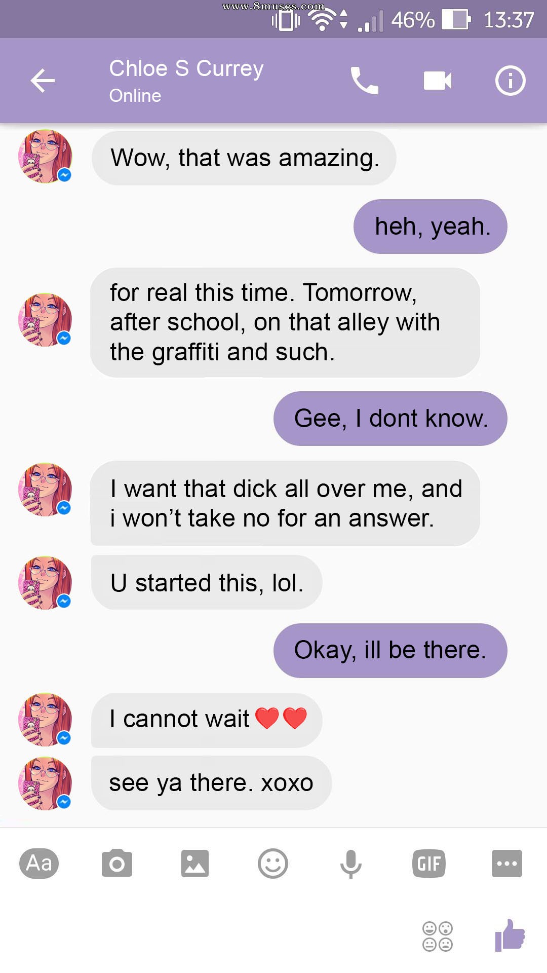 Porn Chat with Chloe — page 23