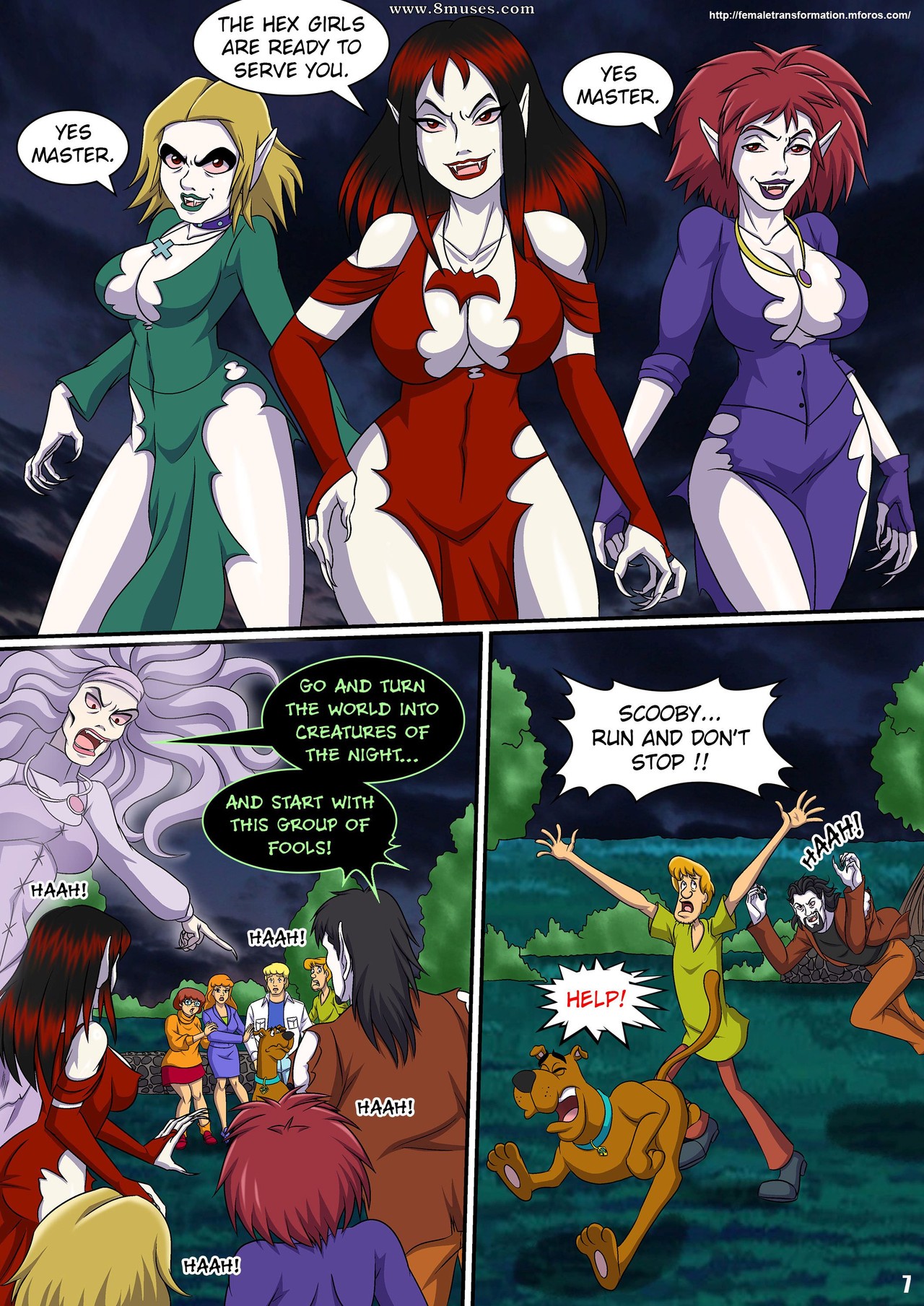 Scooby-Doo Porn Vampire's Song — page 8