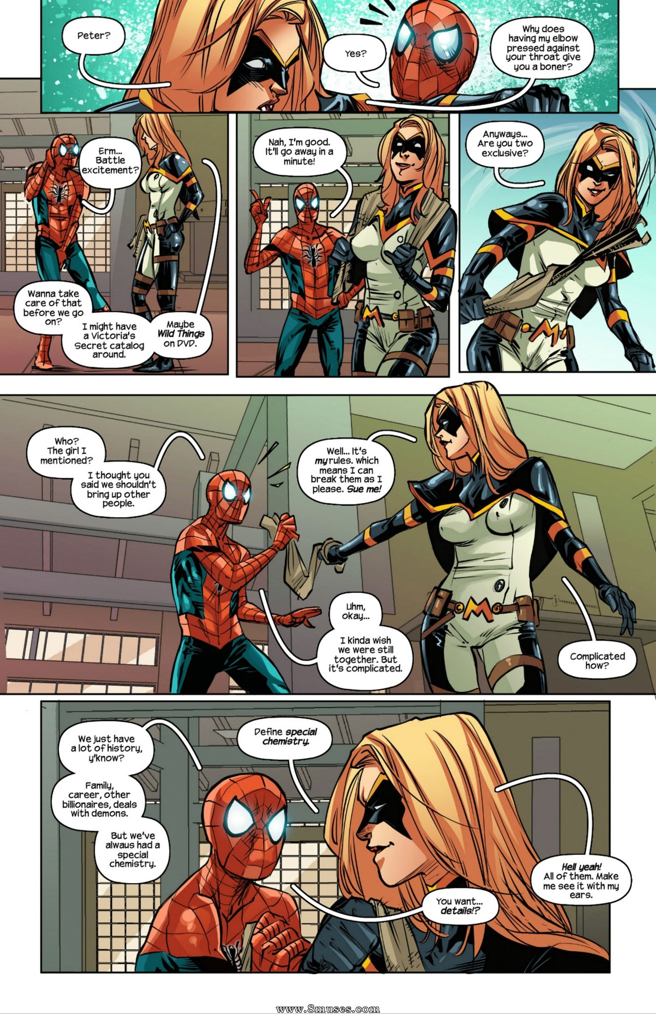 Spiderman victimizing the villain — page 5