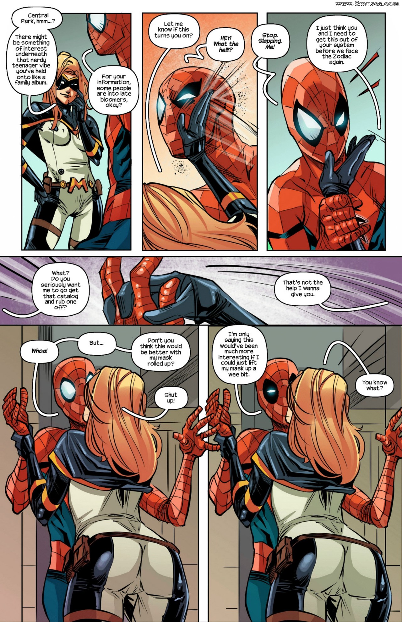 Spiderman victimizing the villain — page 7