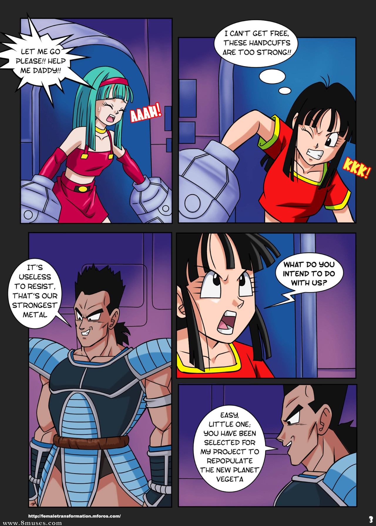 SSJ Girls Bra: Girl sex — page 5