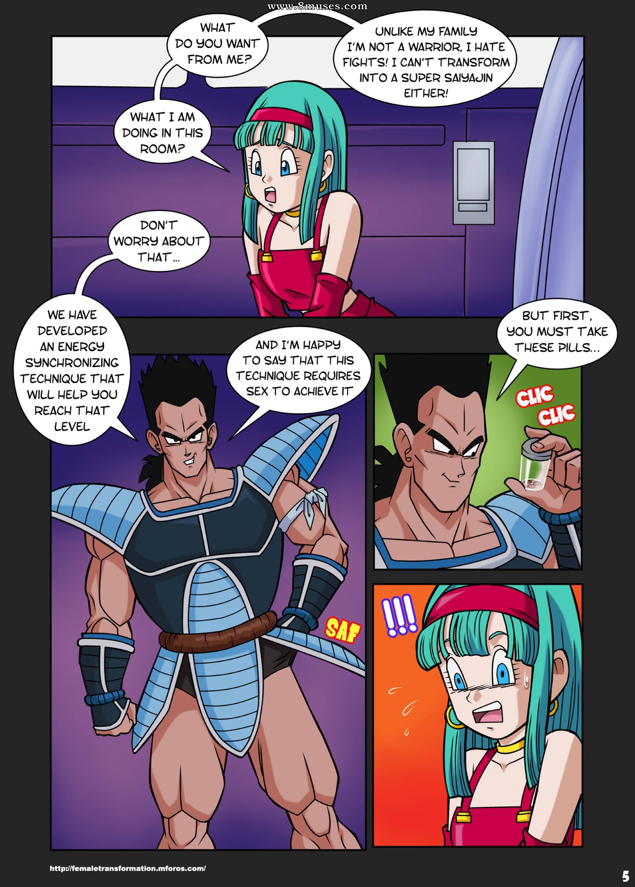 SSJ Girls Bra: Girl sex — page 7