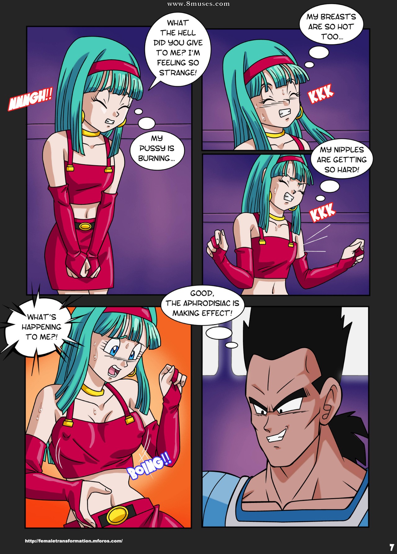SSJ Girls Bra: Girl sex — page 9