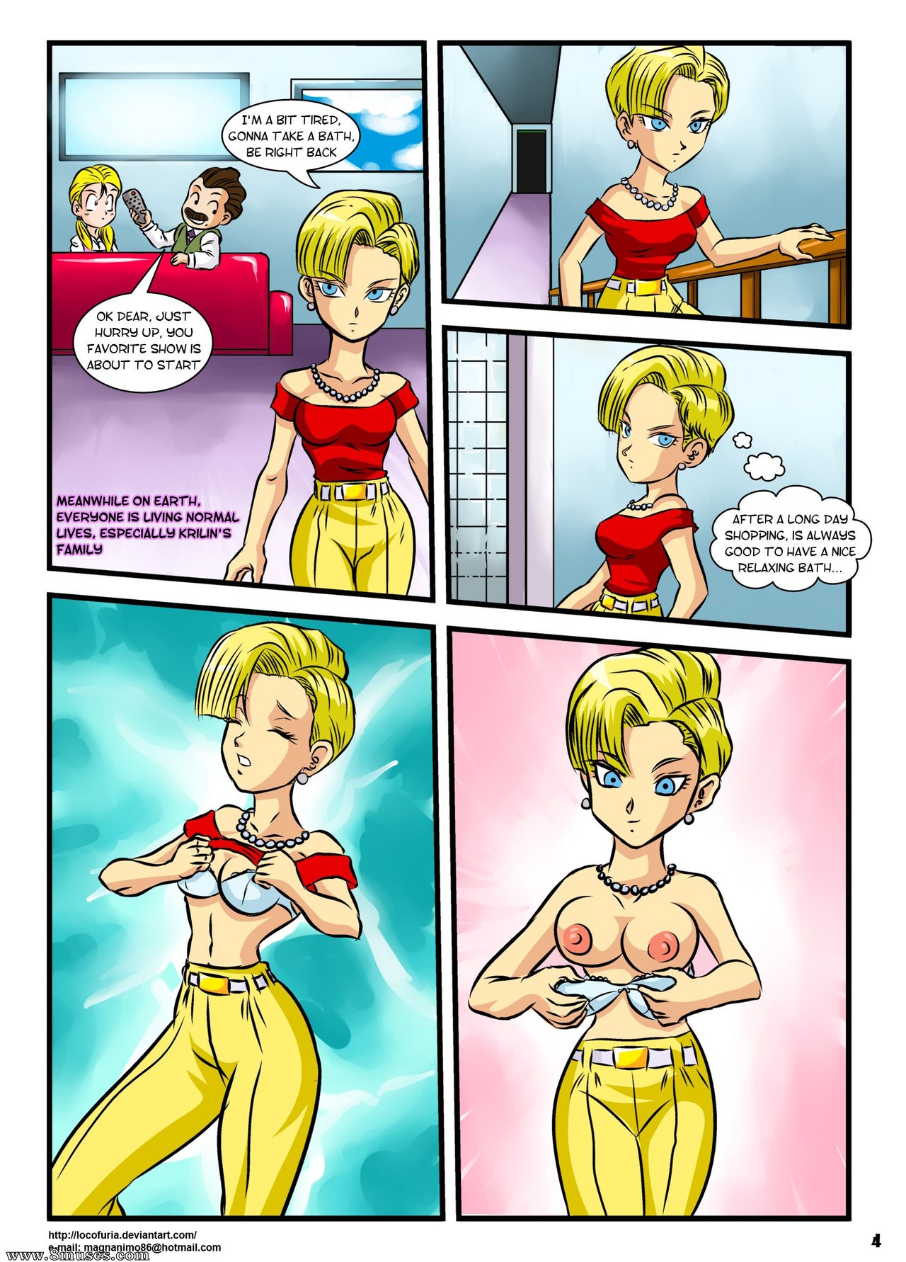 Super Android 18 Hentai — page 6
