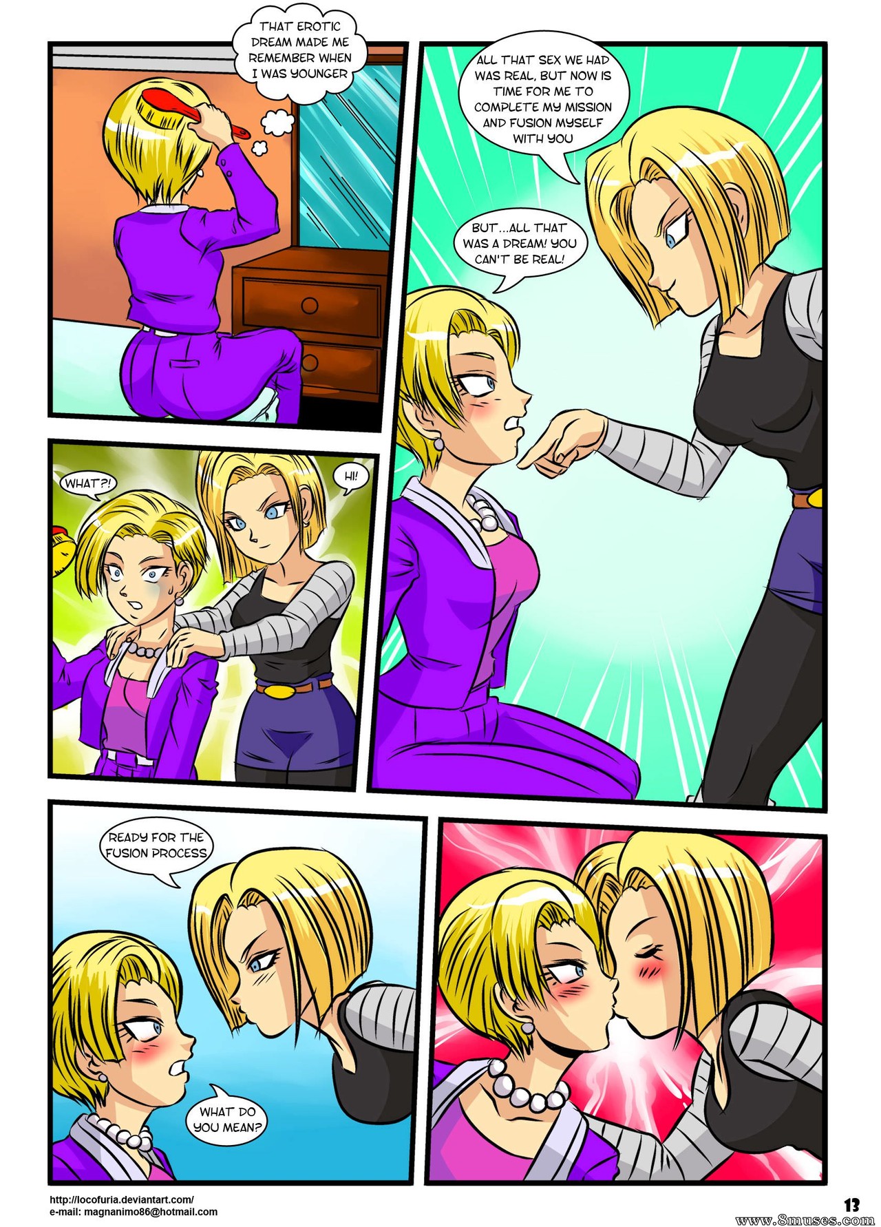 Super Android 18 Hentai — page 15