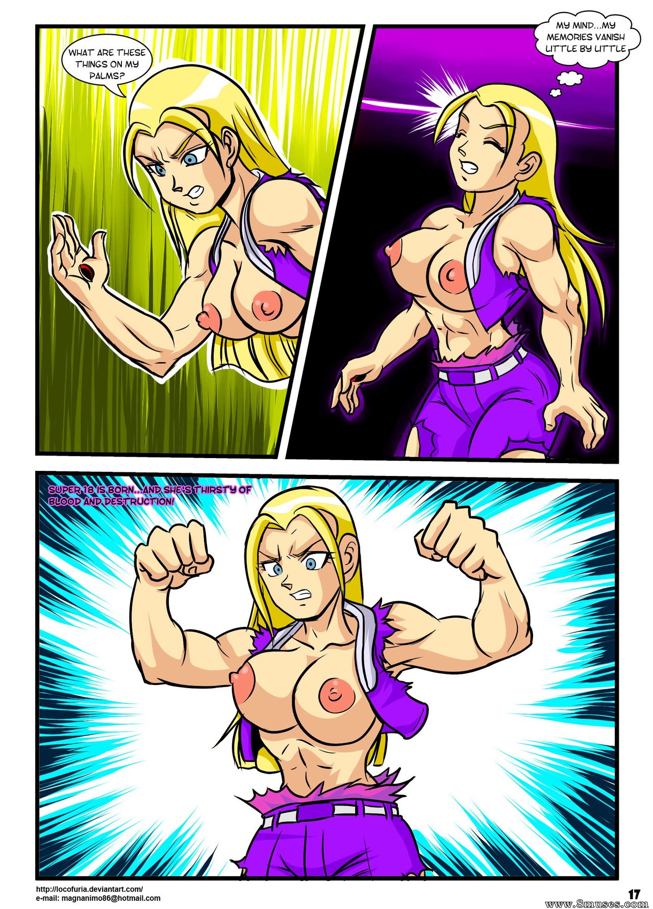Super Android 18 Hentai — page 19